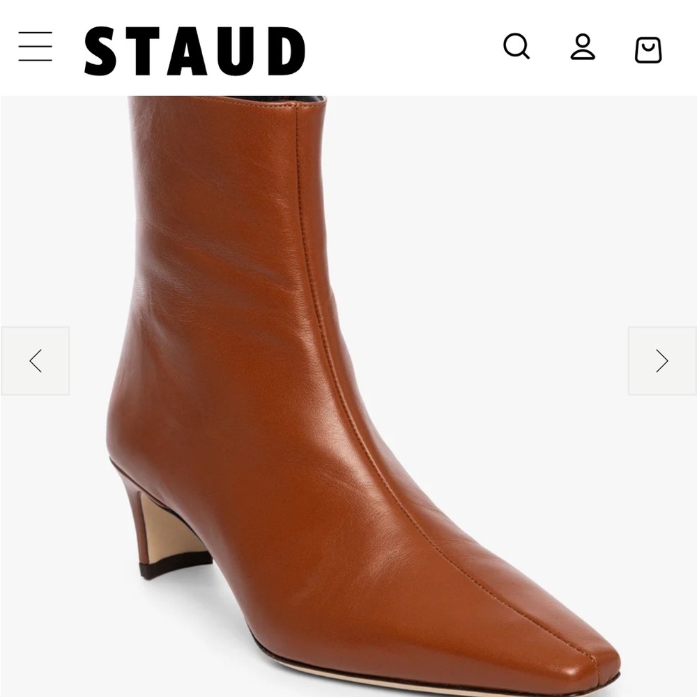 Women’s STAUD WALLY ANKLE BOOT TAN